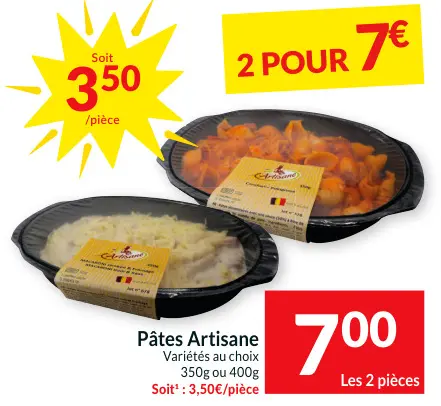 Offre: Pâtes Artisane