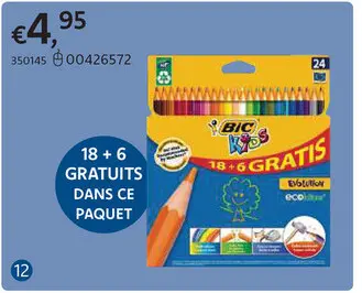 Offre: Bic - 24 pièces