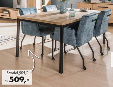 Aanbieding: Eettafel 