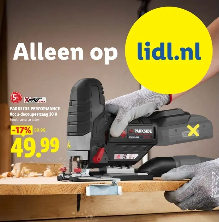 Aanbieding: Accu-decoupeerzaag