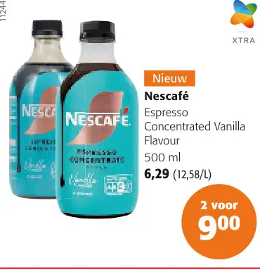 Promotie: Espresso Concentrated Vanilla Flavour