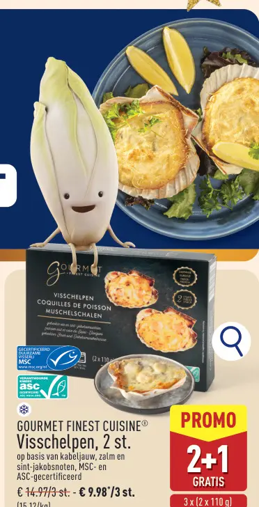 Aanbieding: Visschelpen