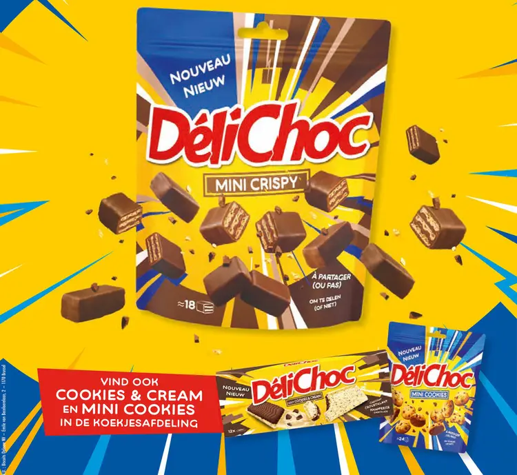 Promotie: DéliChoc Mini Crispy