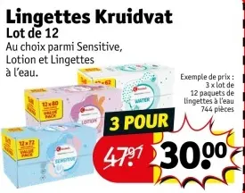 Offre: Lingettes