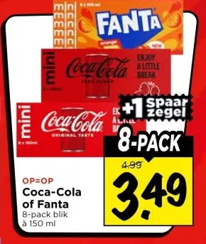 Aanbieding: Coca-Cola of Fanta