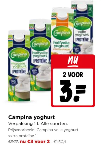 Promotie: Yoghurt