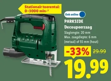 Aanbieding: Decoupeerzaag