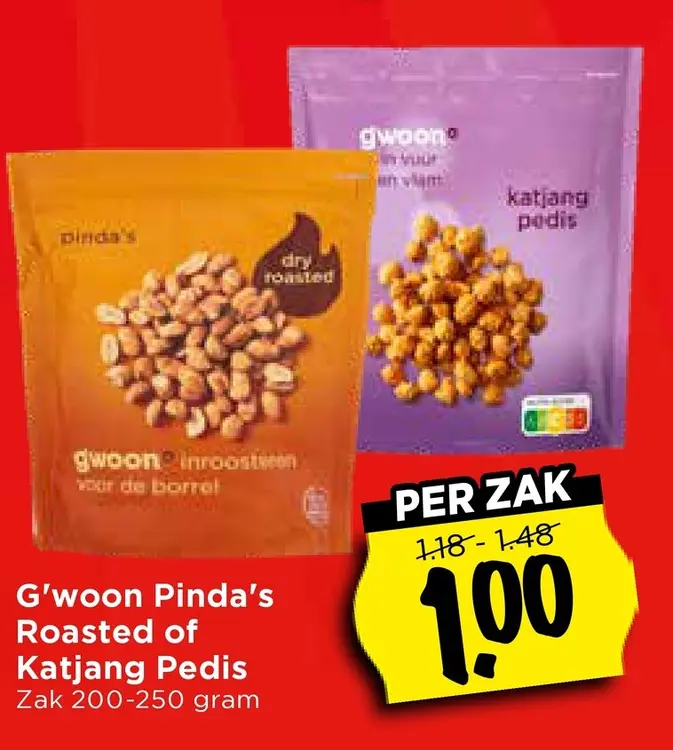 Aanbieding: Pinda's Roasted of Katjang Pedis