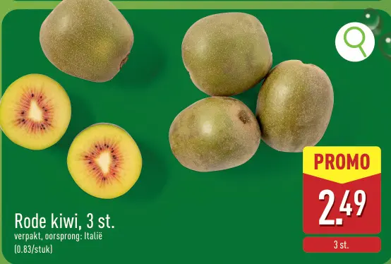 Promotie: Rode kiwi
