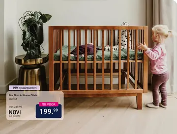 Aanbieding: Box Novi at Home® Olivia Walnut