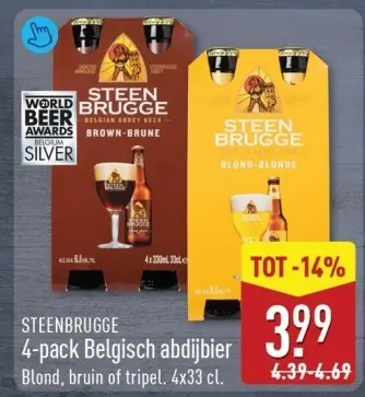 Aanbieding: Steenbrugge Belgisch abdijbier