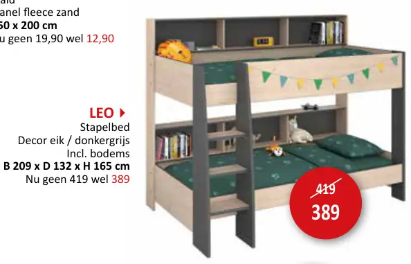 Aanbieding: Leo Stapelbed