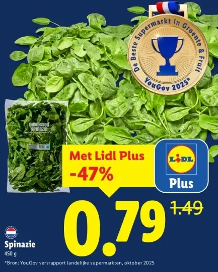 Aanbieding: Spinazie