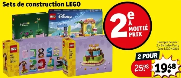 Offre: Sets de construction