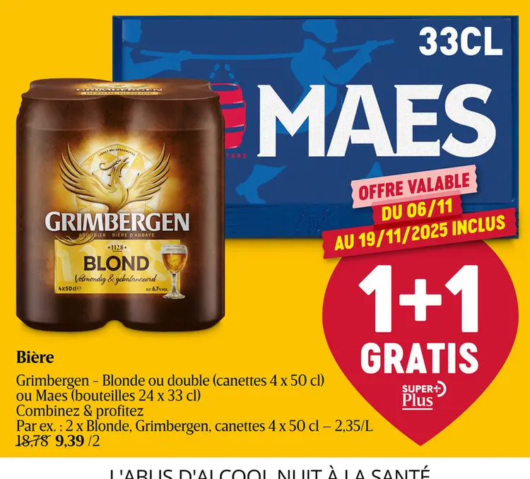 Offre: Bière