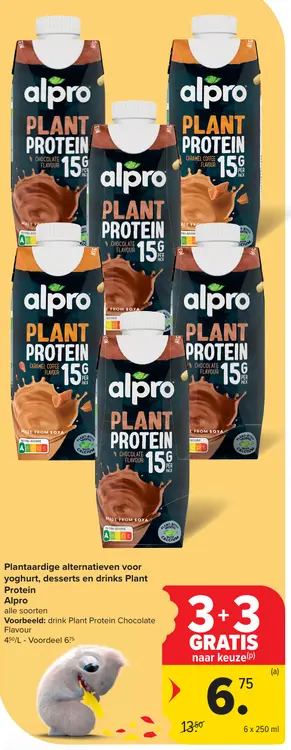 Promotie: Plantaardige alternatieven voor yoghurt, dessert en drinks Plant