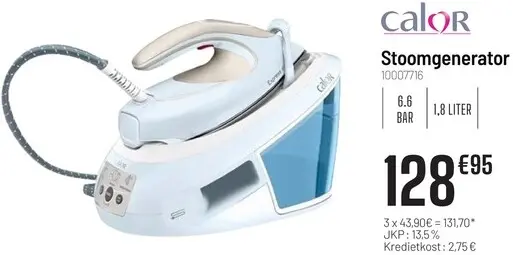Promotie: Stoomgenerator