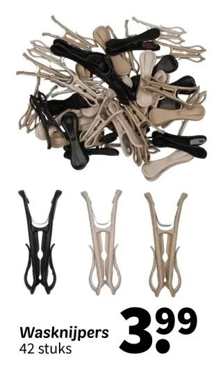 Aanbieding: Wasknijpers