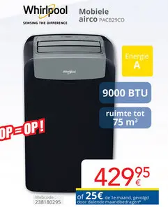 Aanbieding: Whirlpool Mobiele airco