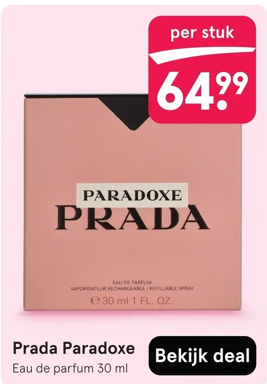 Aanbieding: Prada Paradoxe