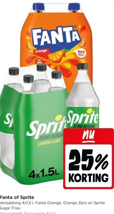 Promotie: Fanta of Sprite