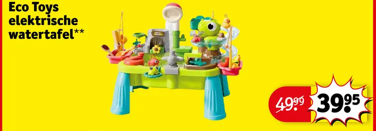 Aanbieding: Eco Toys elektrische watertafel