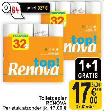 Aanbieding: Toiletpapier