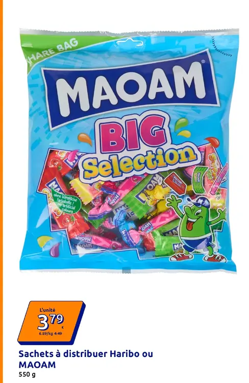 Offre: Sachets à distribuer