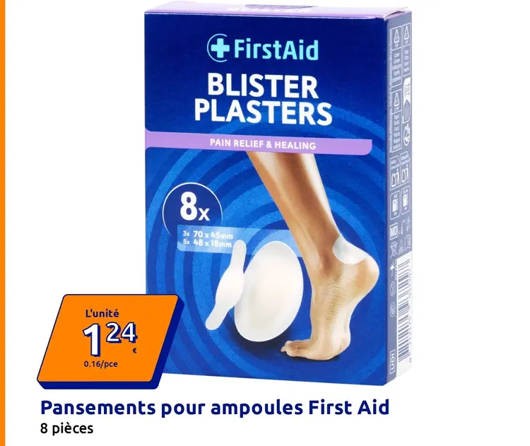 Offre: Pansements pour ampoules
