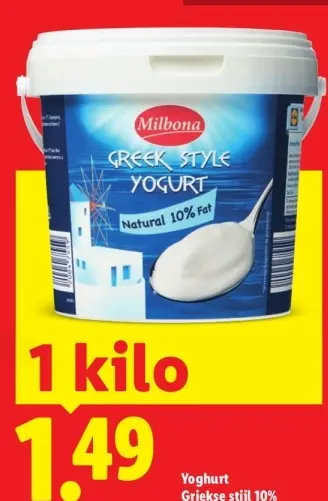Aanbieding: Greek Style Yogurt Natural