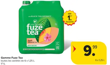 Offre: Gamme Fuze Tea