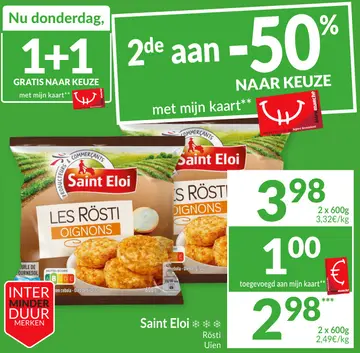 Aanbieding: Saint Eloi Rösti Uien