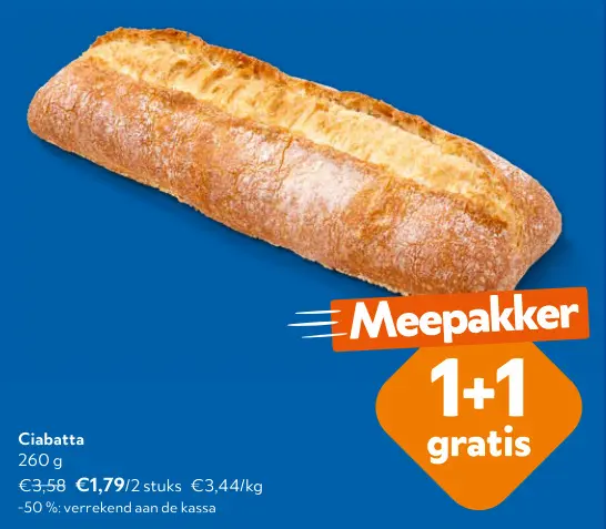 Promotie: Ciabatta