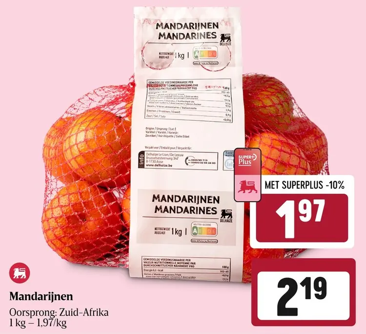 Promotie: Mandarijnen