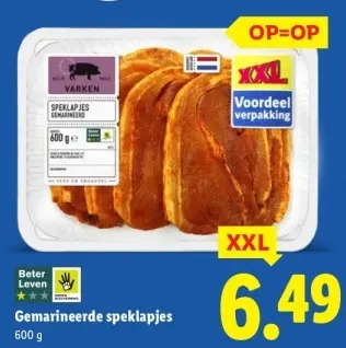 Aanbieding: Gemarineerde speklapjes