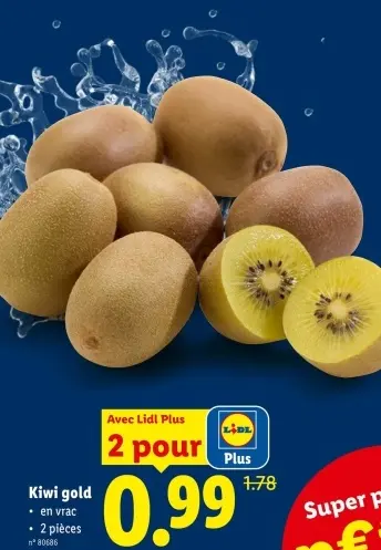 Offre: Kiwi gold
