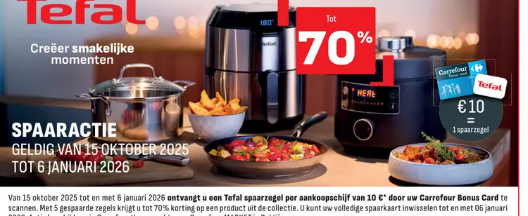 Promotie: Tefal spaarzegel