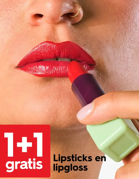 Aanbieding: Lipsticks en lipgloss