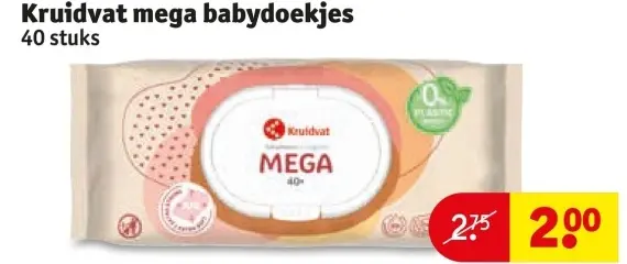 Aanbieding: Mega babydoekjes