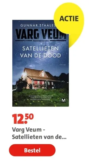 Aanbieding: Boek - Varg Veum - Satellieten van de Dood