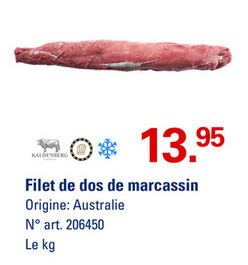 Offre: Filet de dos de marcassin