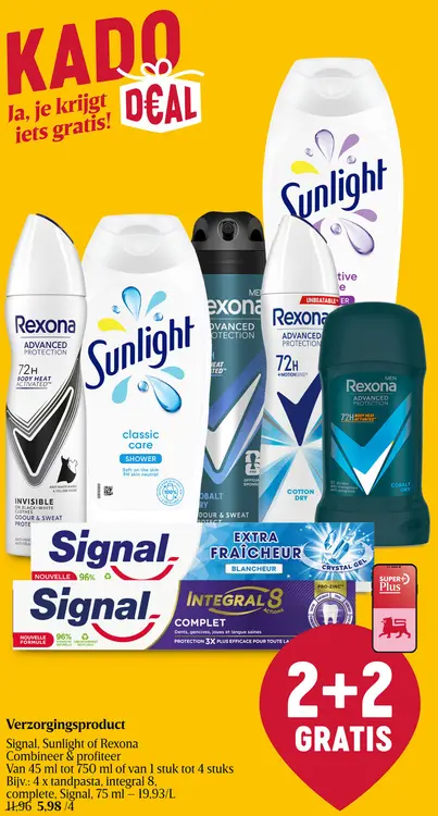 Promotie: Verzorgingsproduct