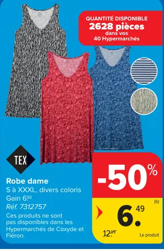 Offre: Robe dame