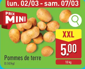 Offre: Pommes de terre