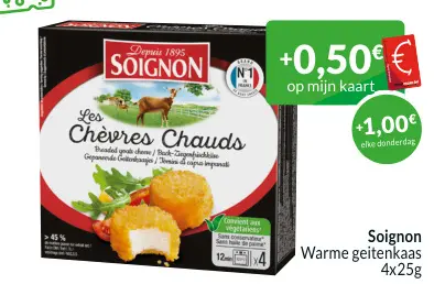 Promotie: Warme geitenkaas