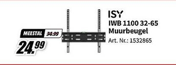 Aanbieding: ISY IWB 1100 32-65 Muurbeugel