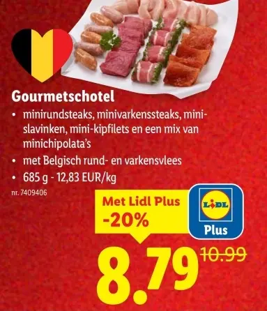 Promotie: Gourmetschotel