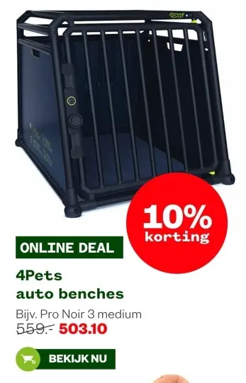 Aanbieding: Auto benches