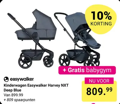 Aanbieding: Kinderwagen Easywalker Harvey NXT Deep Blue