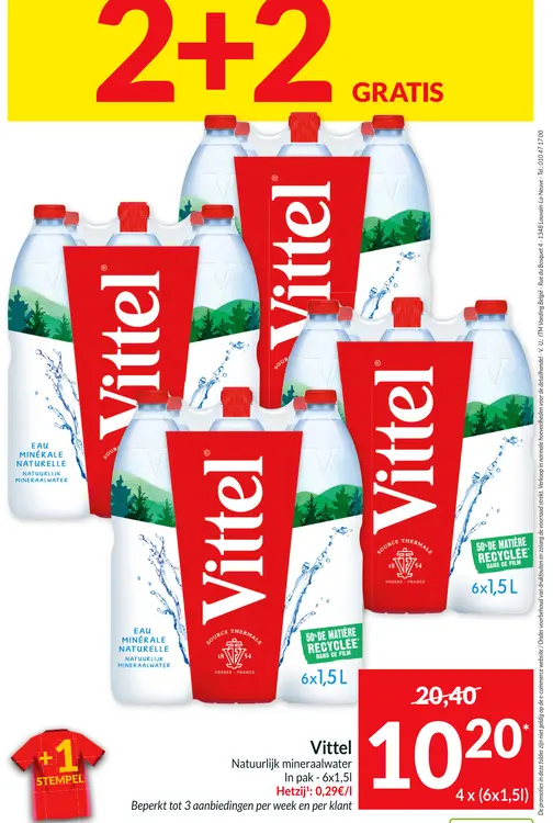Promotie: Natuurlijk mineraalwater
